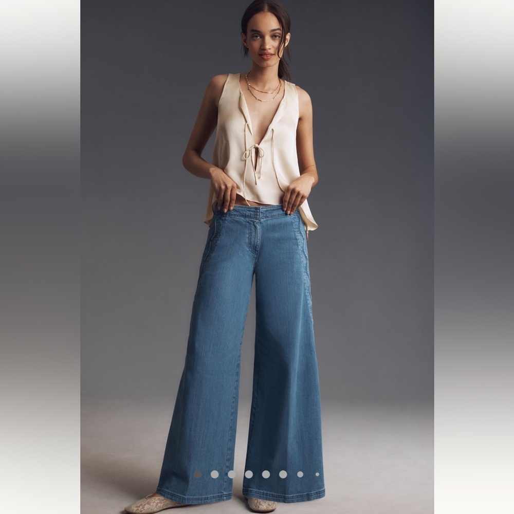 Wide Leg High-Rise Maeve Jeans